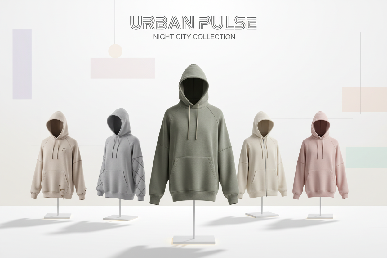 Plain and Printed Hoodies